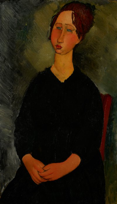 Kleines Dienstmädchen, um 1916 von Amedeo Modigliani